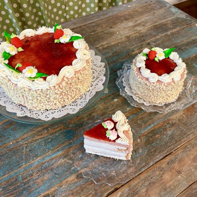 Strawberry Romance Torte