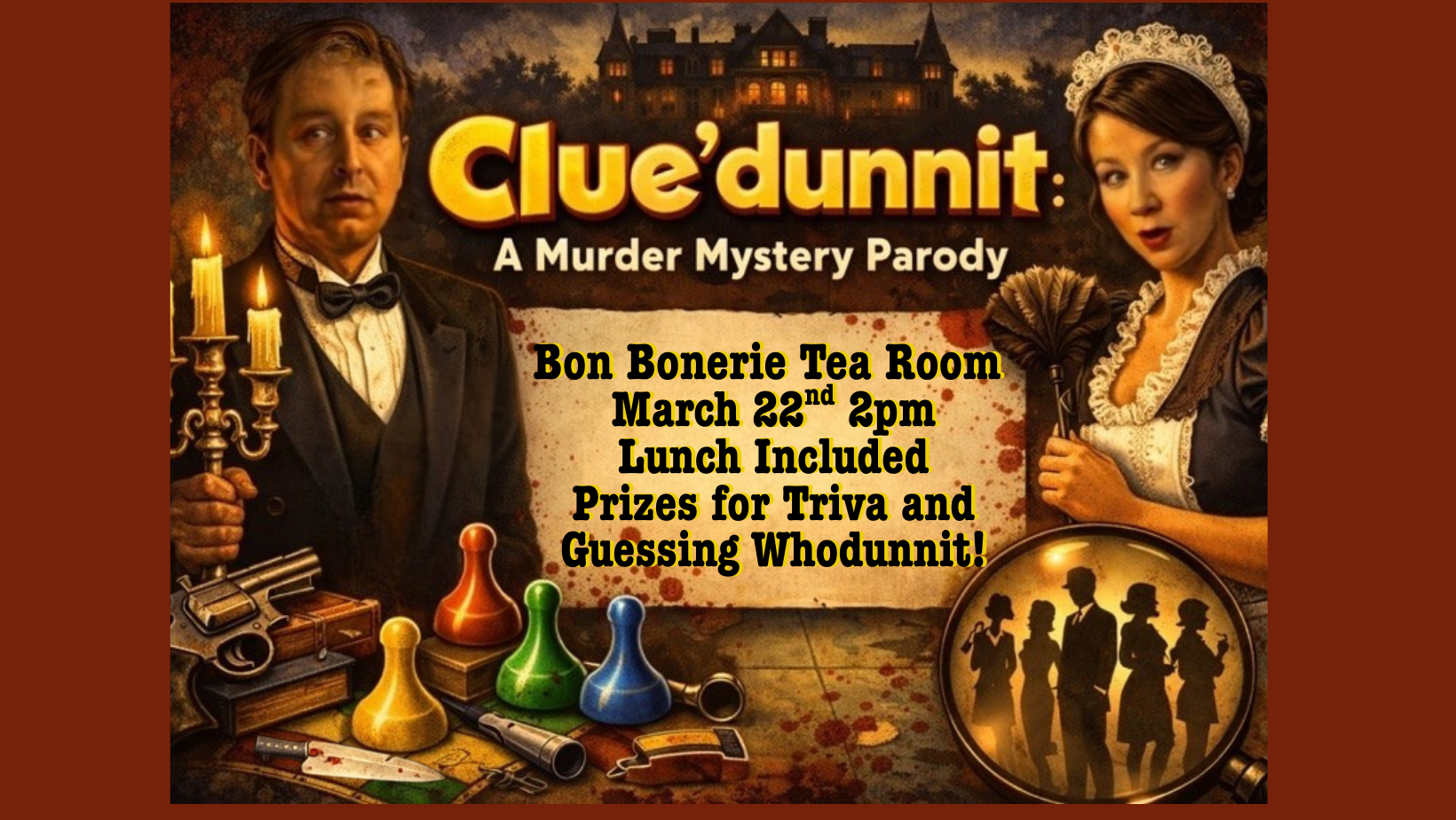 Clue'dunnit Event